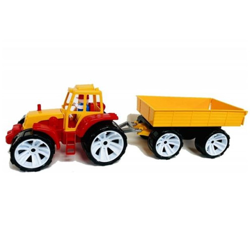 Трактор с прицепом "Б" "ЯУ" (007/9)